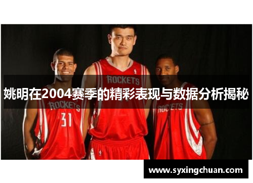 姚明在2004赛季的精彩表现与数据分析揭秘